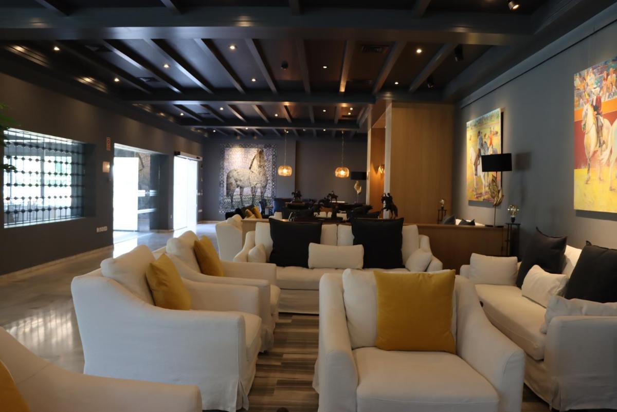 Zona de estar de Hotel Jerez & Spa