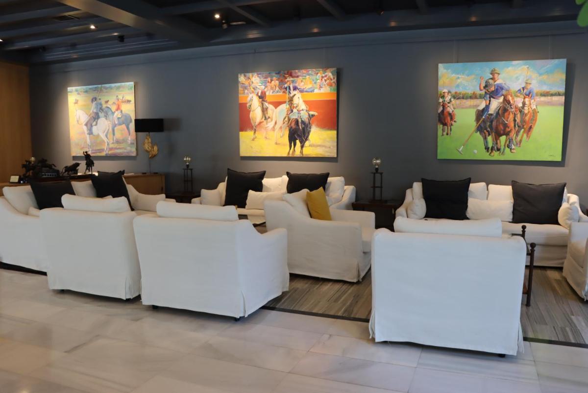 Zona de estar de Hotel Jerez & Spa