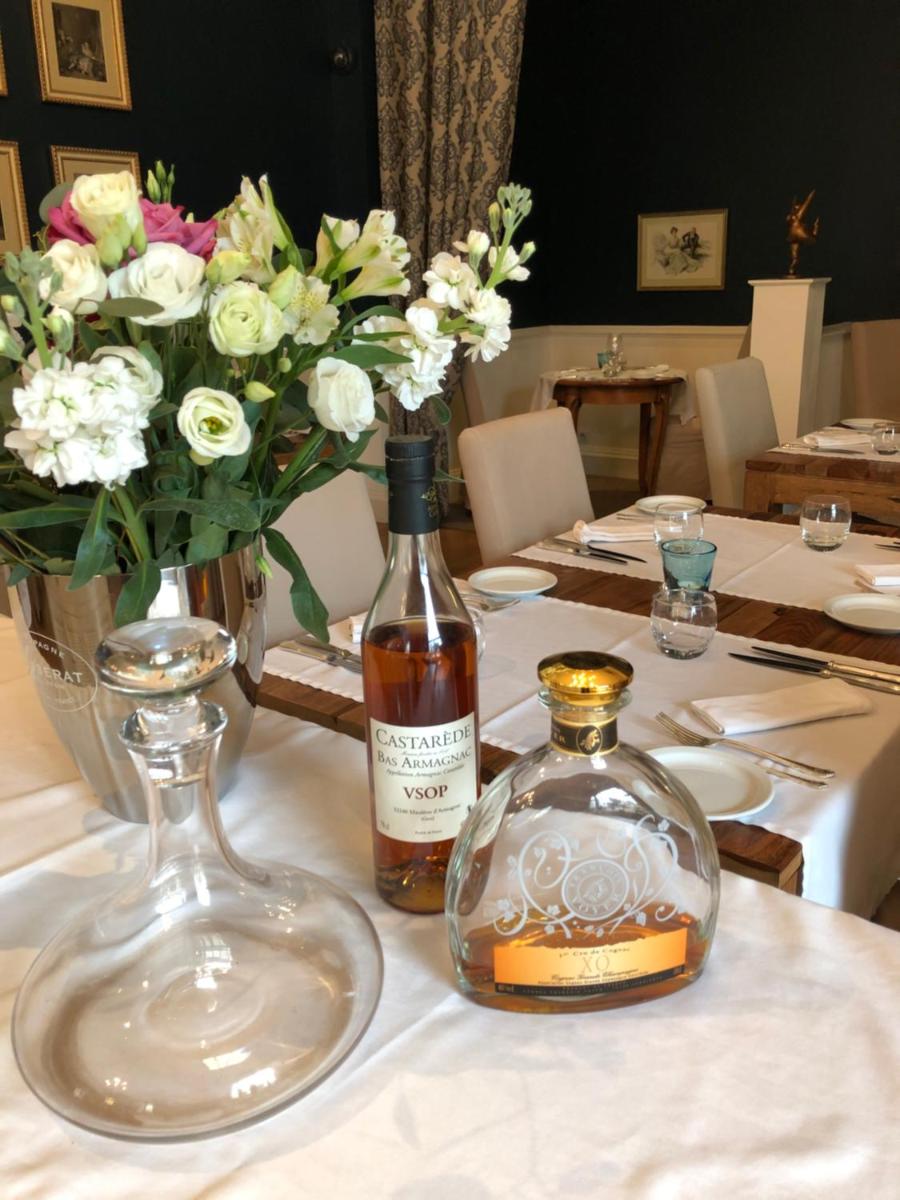 Boissons dans l'établissement Château Hôtel Edward 1er