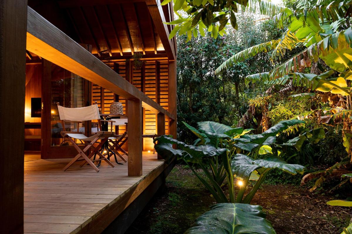 Um jardim no exterior de Senhora da Rosa, Tradition & Nature Hotel