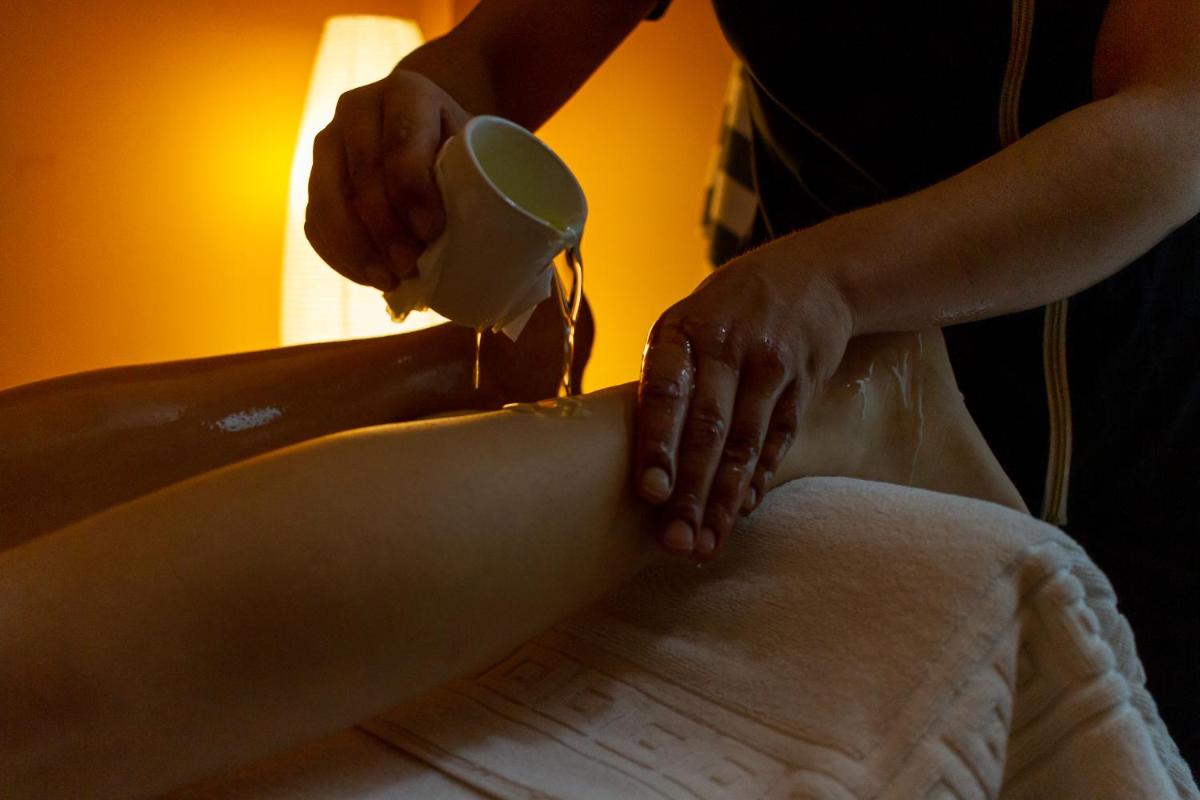 O spa e/ou outras comodidades de bem-estar em In Gold Hotel & Spa