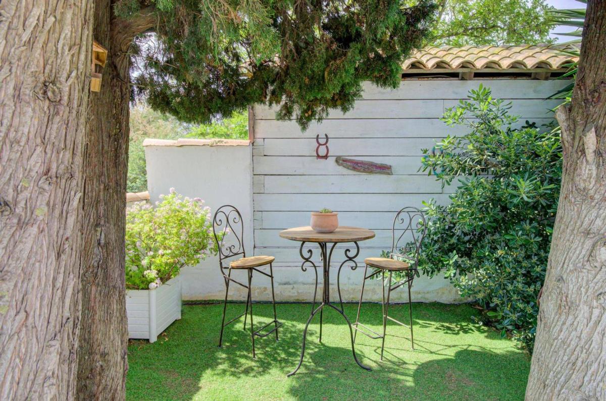 Jardin de l'établissement Hôtel La Palunette