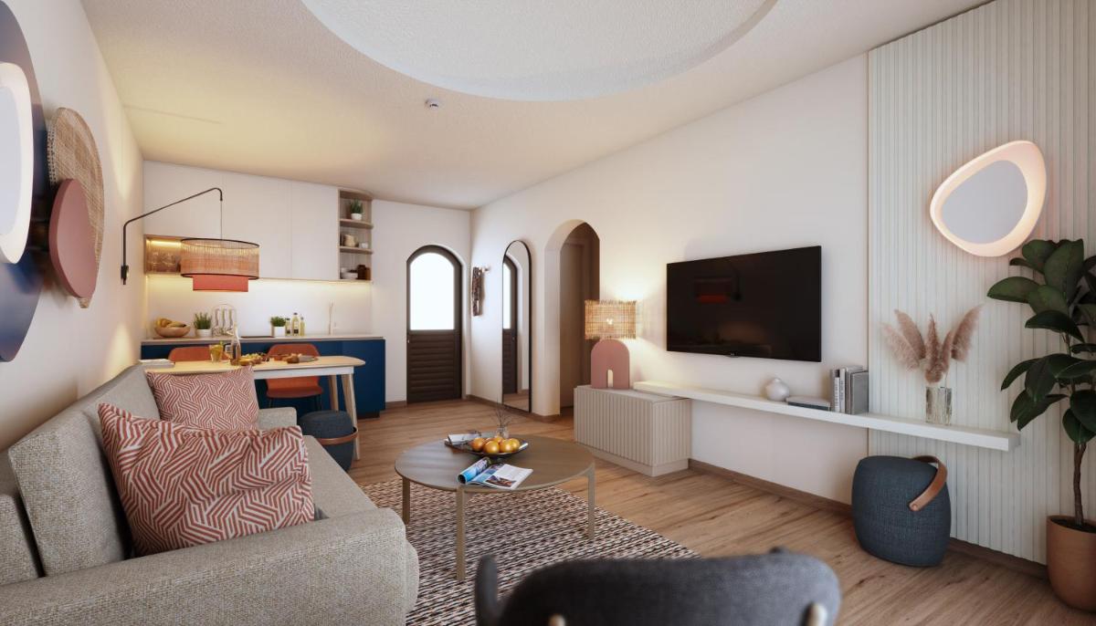Una cocina o zona de cocina en HD Parque Cristobal Gran Canaria