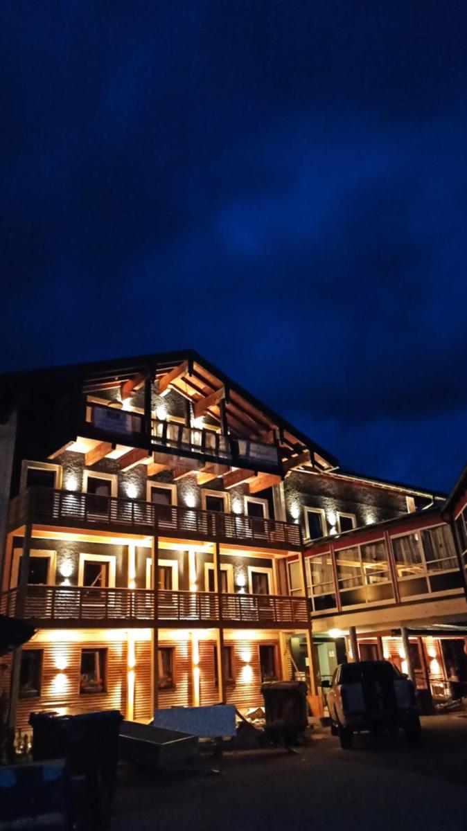 Das Gebäude in dem sich das Hotel befindet