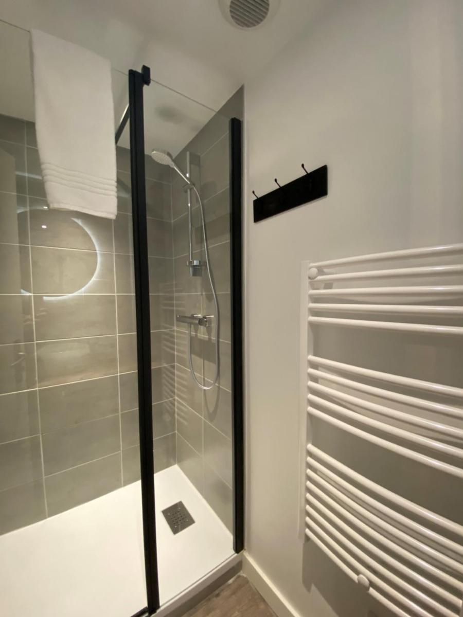 Salle de bains dans l'établissement Maison des Dunes