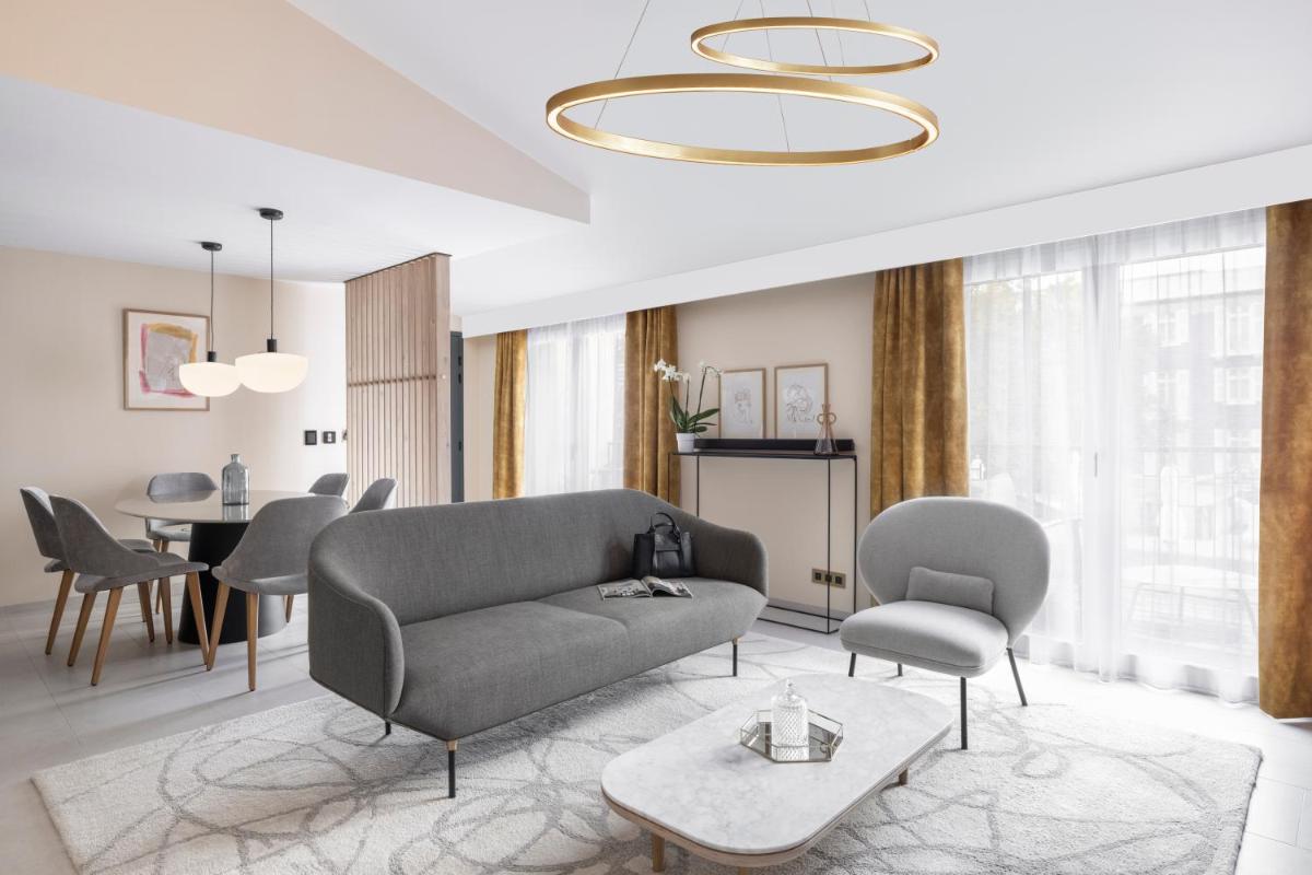 Coin salon dans l'établissement Maison Albar Hotels L’Imperator
