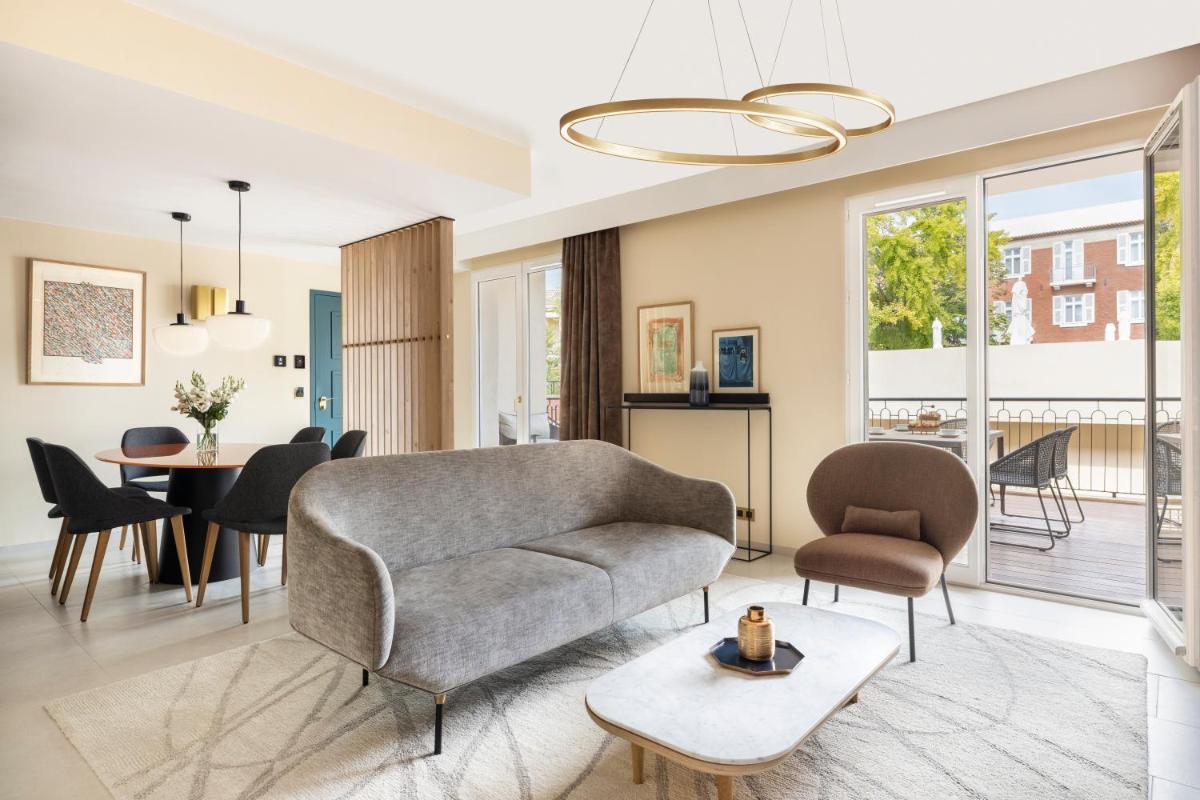 Coin salon dans l'établissement Maison Albar Hotels L’Imperator