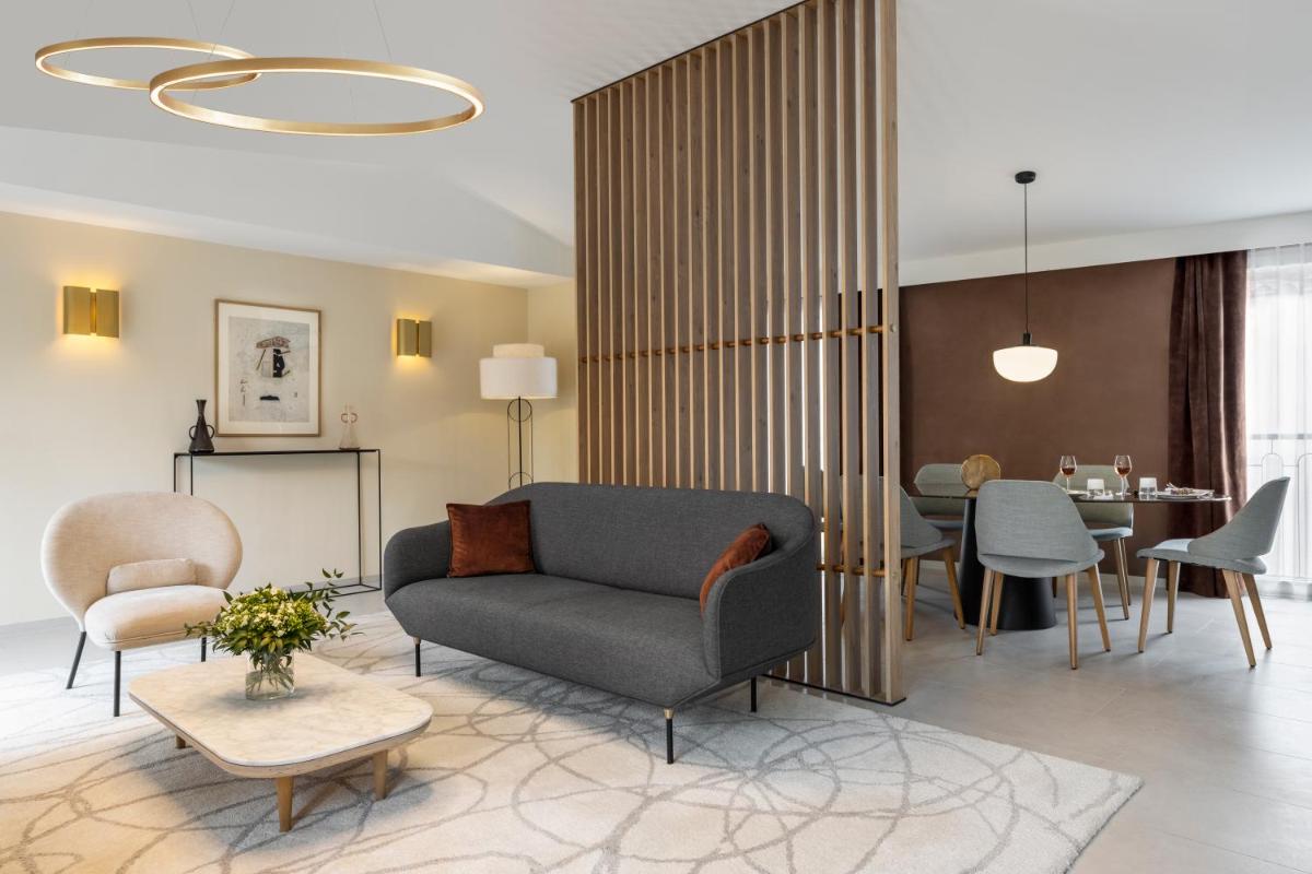 Coin salon dans l'établissement Maison Albar Hotels L’Imperator