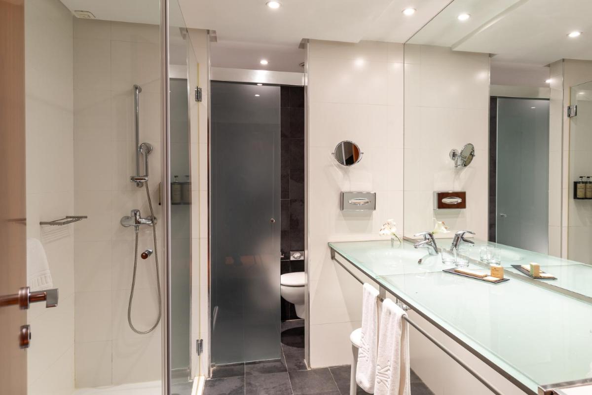 Un baño de Parador de La Granja