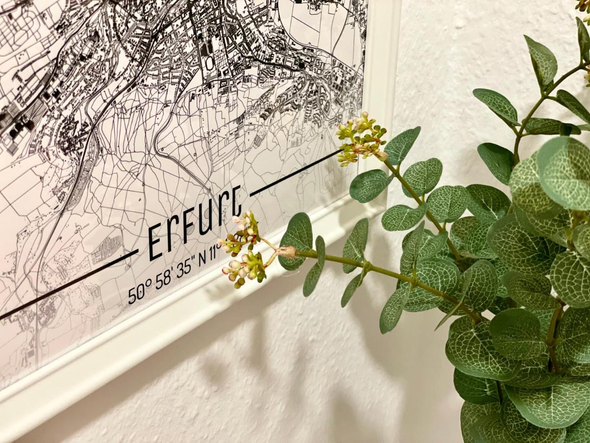 Ferienwohnung Blickfang - Modernes Apartment direkt in der Altstadt von Erfurt mit Balkon - beste Lage und Aussicht - Housity