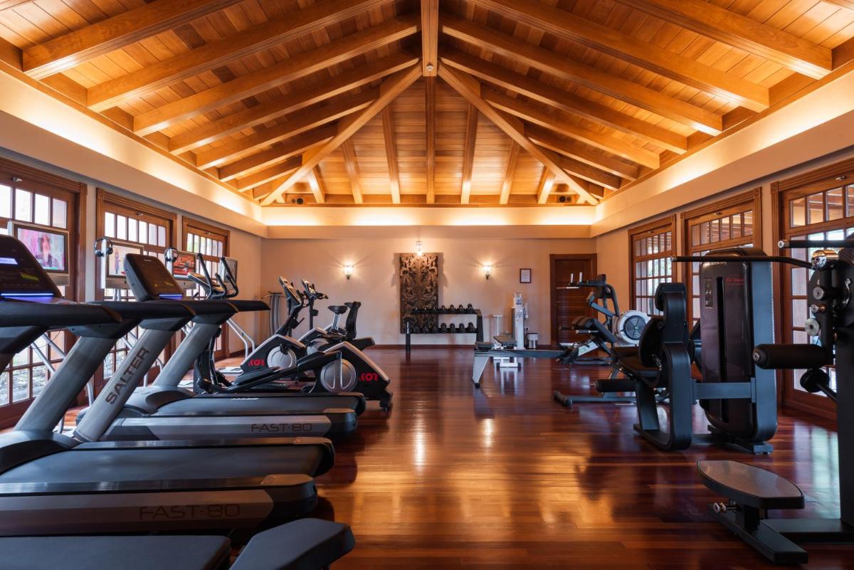 Gimnasio o instalaciones de fitness de Hotel Botanico y Oriental Spa Garden