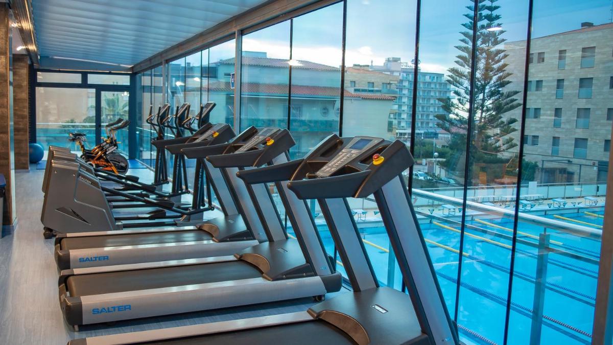 Gimnasio o instalaciones de fitness de Sant Jordi Boutique Hotel