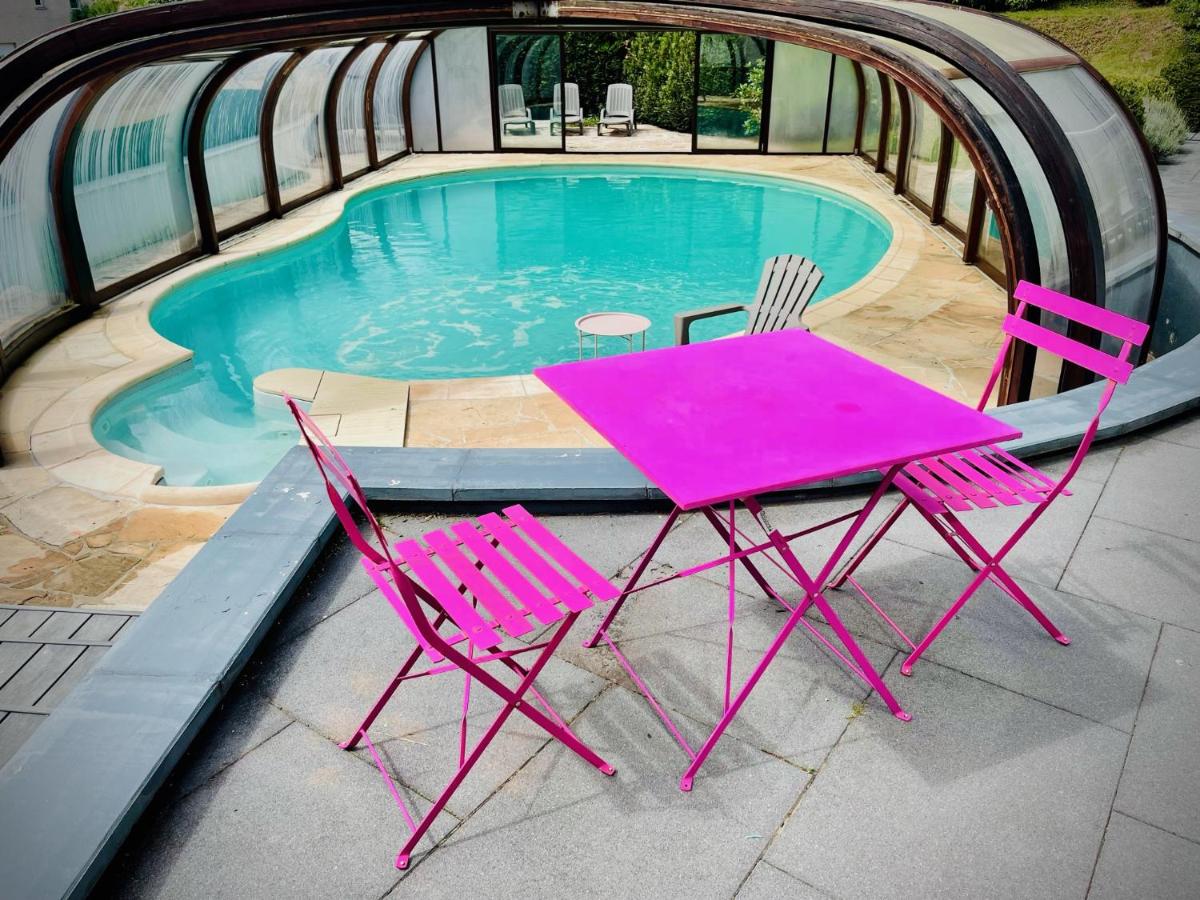 Villa 250m2 avec PISCINE chauffée & SPA & kota-grill & sauna - Housity