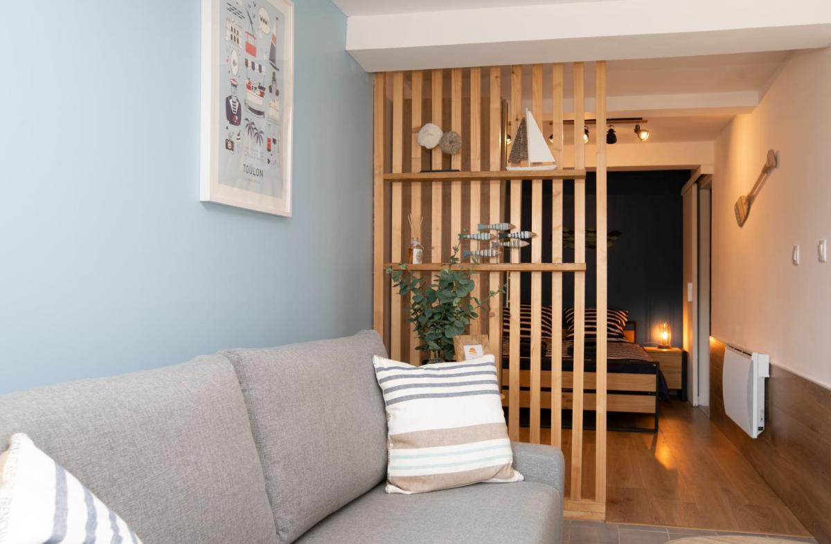 Suitetrails - Appartement climatisé - Bleu Azur - hyper-centre de Toulon