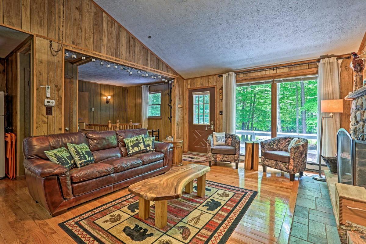 Home with Fire Pit in Big Bass Lake Community! - Housity