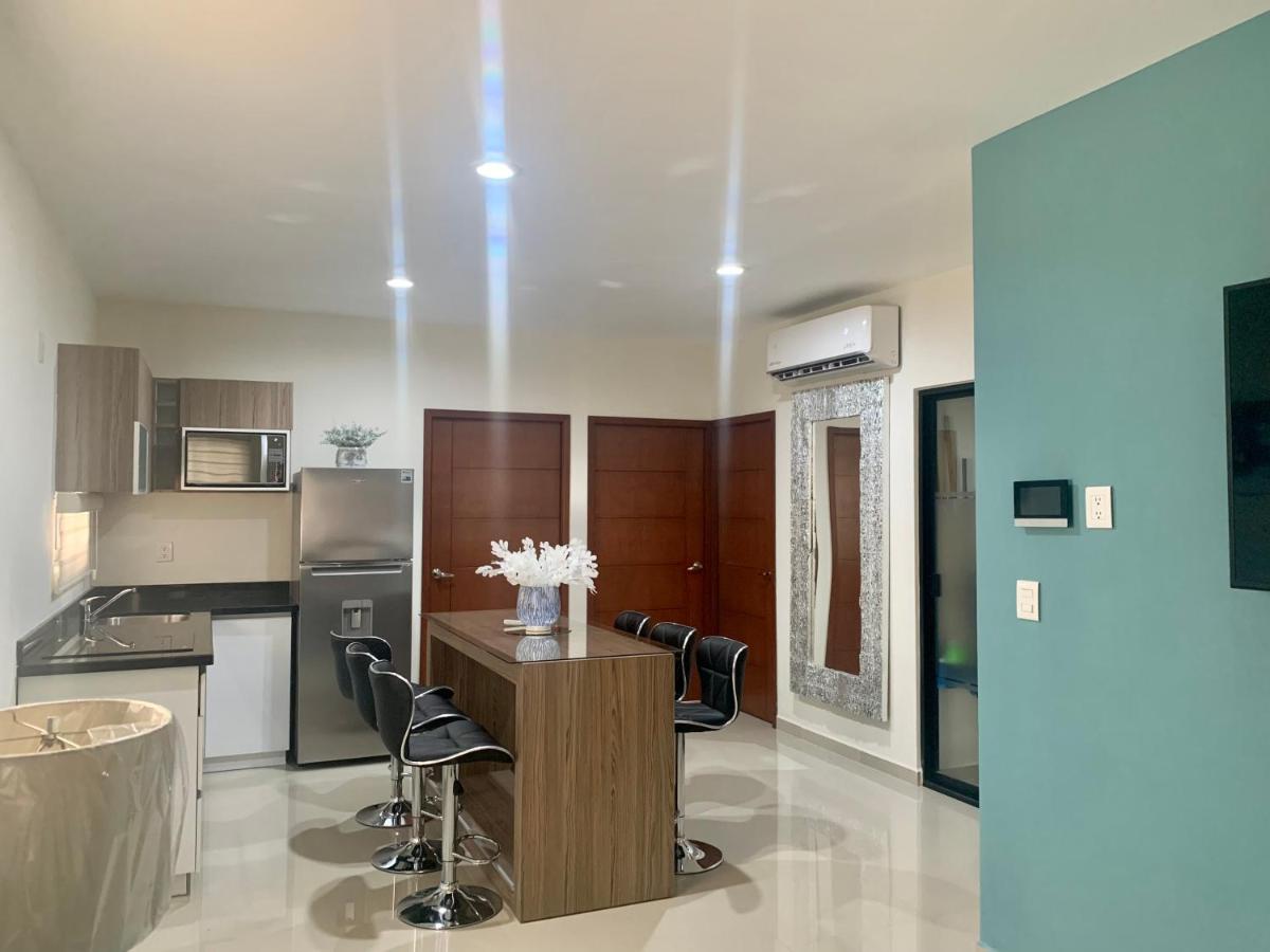 Departamento con jacuzzi en zona dorada 1-7 personas - Hizvo