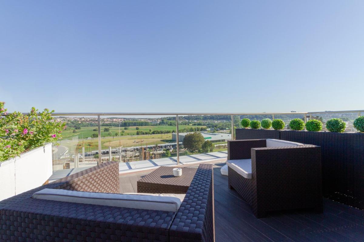 Uma varanda ou terraço em In Gold Hotel & Spa