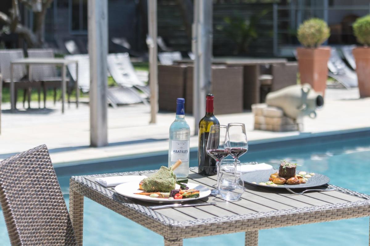 Boissons dans l'établissement Hôtel Restaurant & Spa Plaisir