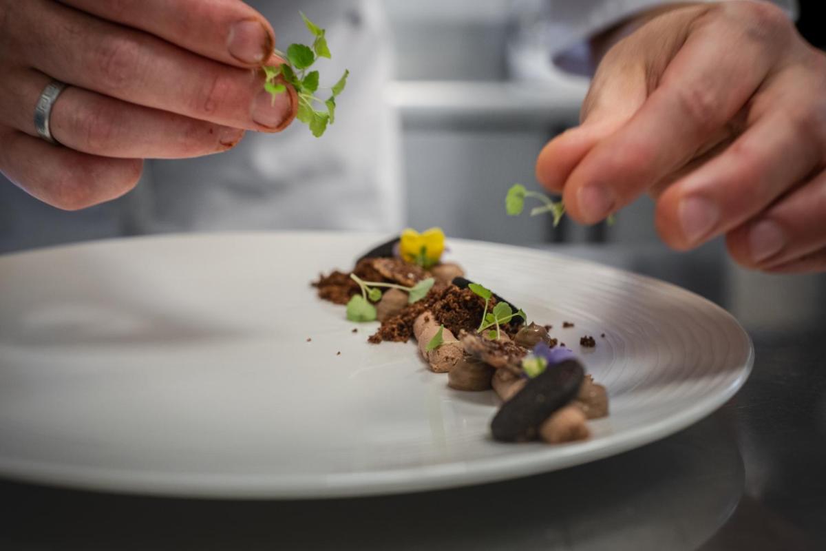 Nourriture dans l'hôtel ou à proximité