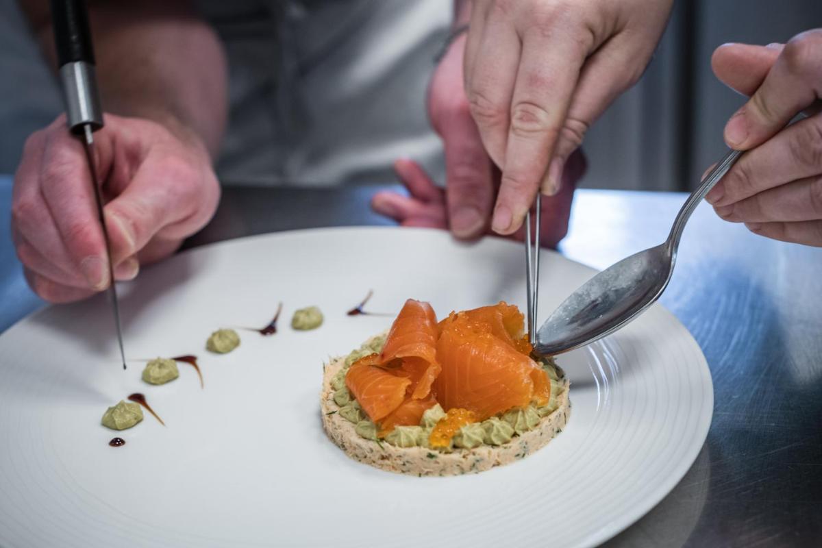 Nourriture dans l'hôtel ou à proximité