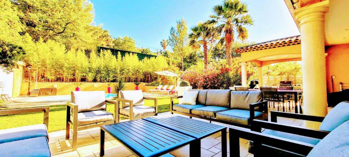 Sunsetvilla au calme avec SPA et Piscine chauffée, plage à pied ,Golf à proximité - Housity
