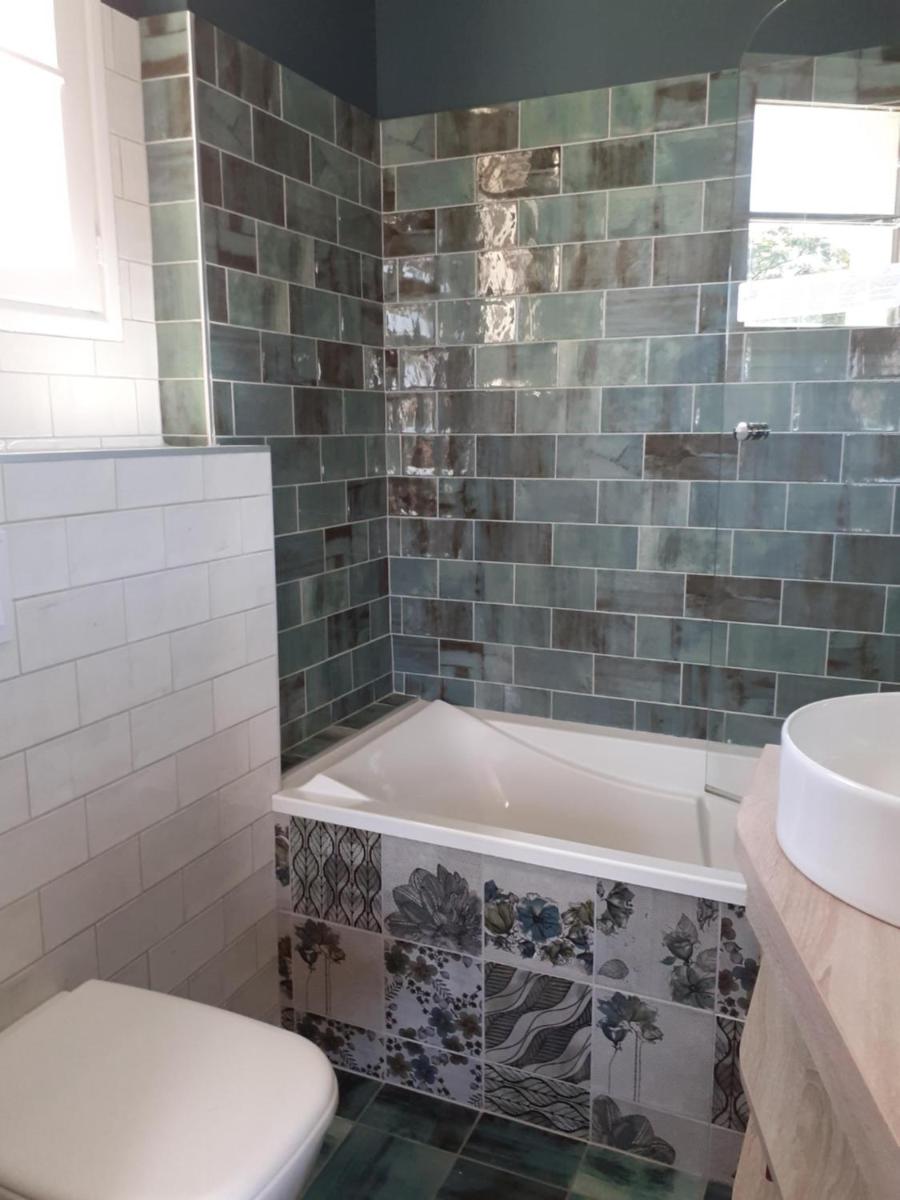 Salle de bains dans l'établissement Hotel Mendionde