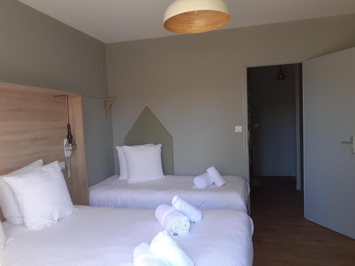 Un ou plusieurs lits dans un hébergement de l'établissement Hotel Mendionde
