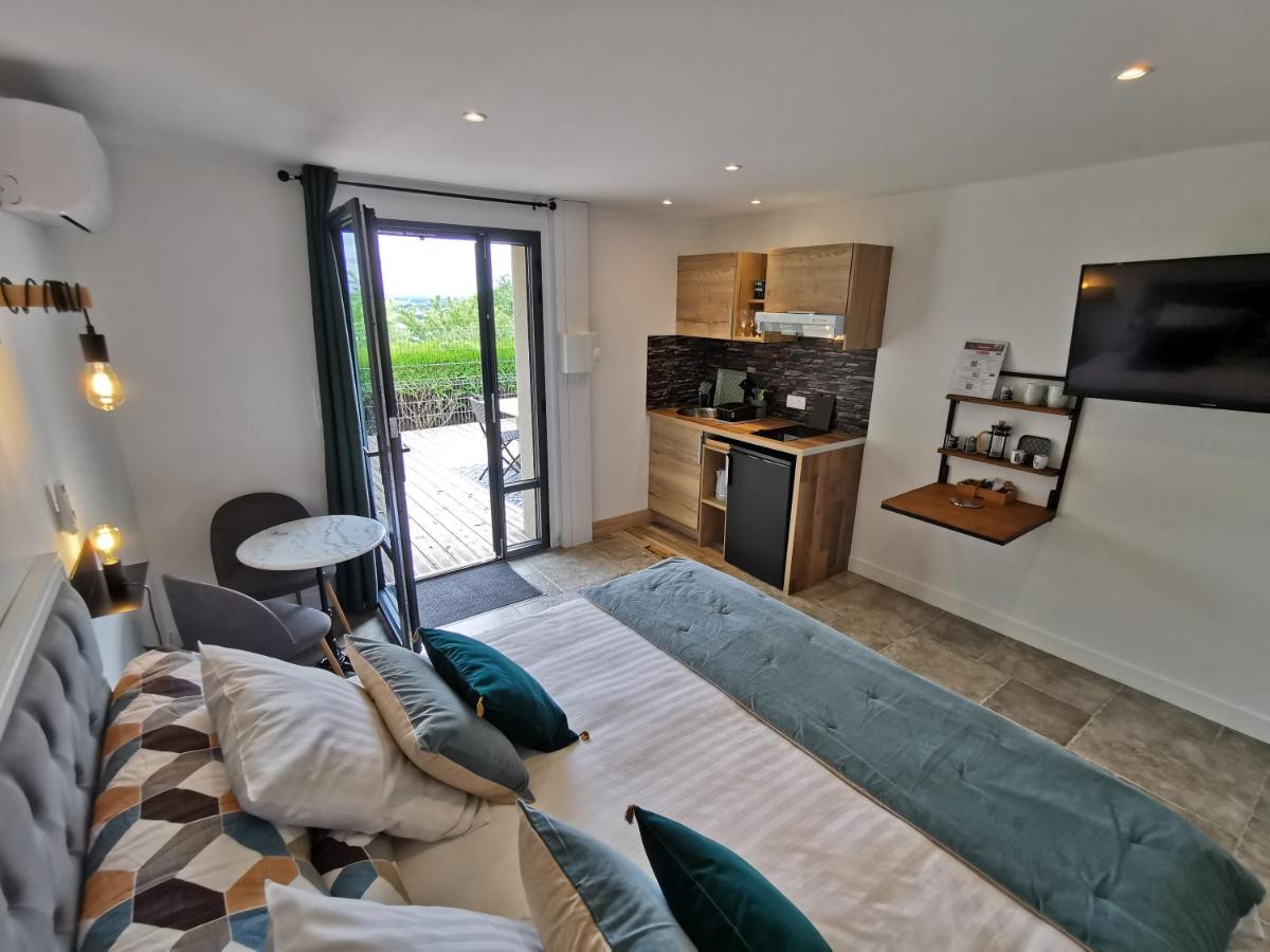 Télévision ou salle de divertissement dans l'établissement Les Terrasses de Saumur - Hôtel & Appartements - Restaurant & Spa (Logis)