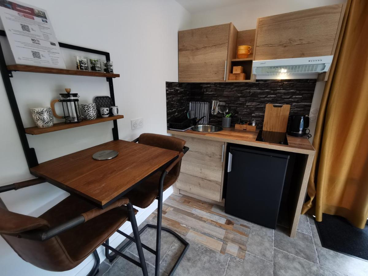 Cuisine ou kitchenette dans l'établissement Les Terrasses de Saumur - Hôtel & Appartements - Restaurant & Spa (Logis)