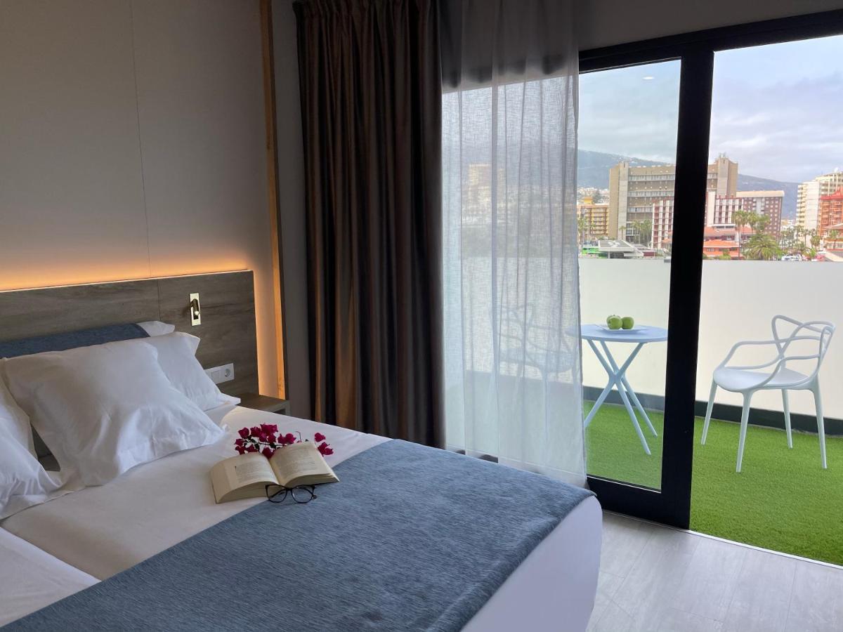 Cama o camas de una habitación en Hotel AF Valle Orotava