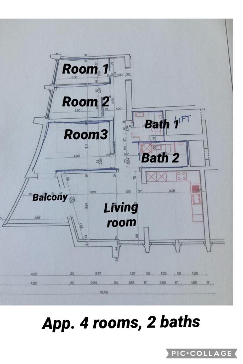 Fabulous Lakeside Family Apartment | 4 Rooms - Housity