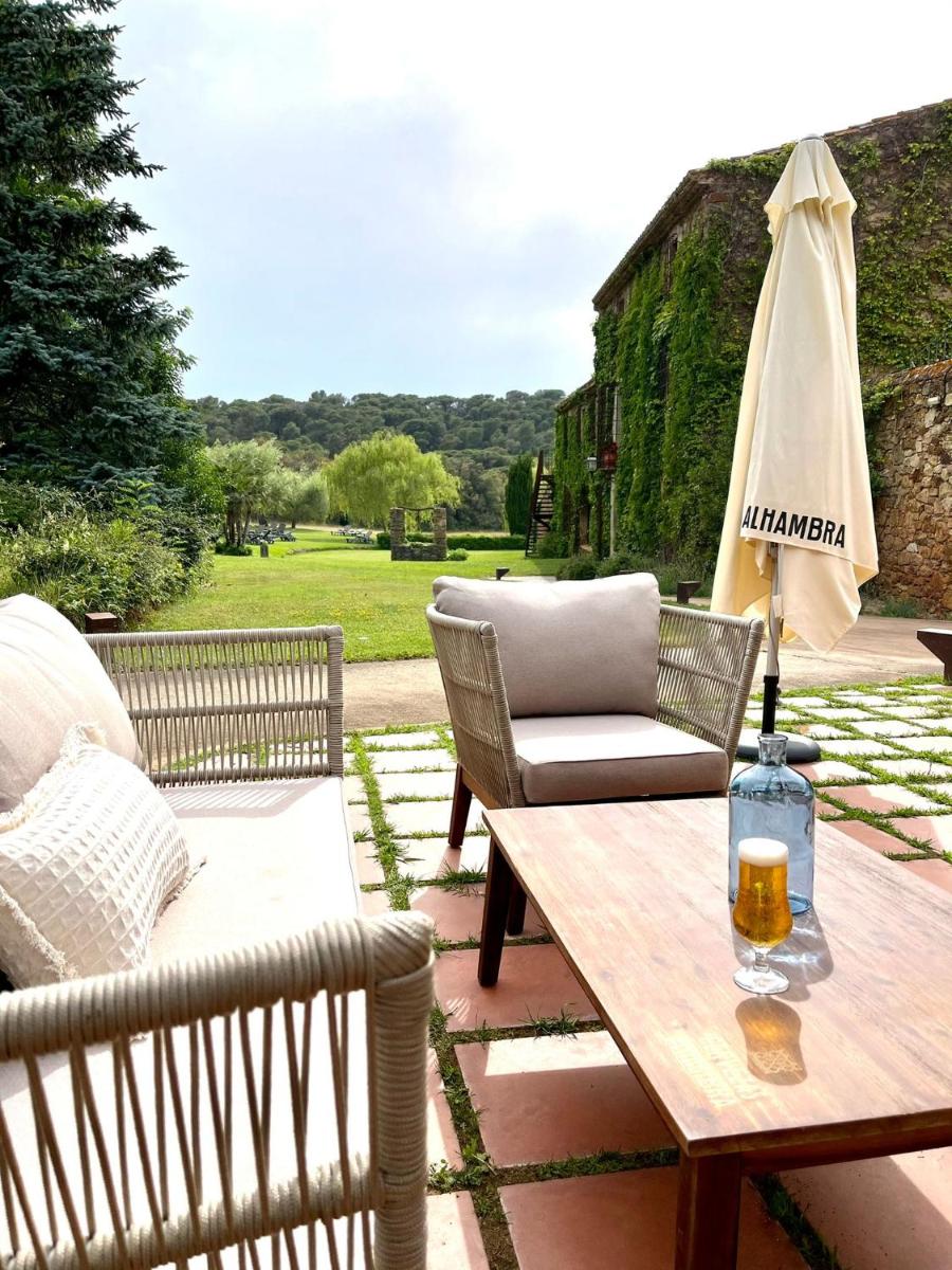 Zona de estar de Mas Salvi Country Boutique Hotel