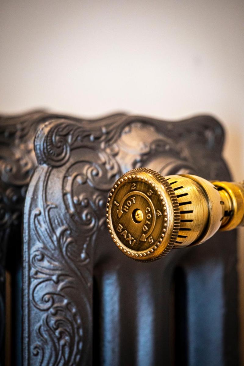 Coin salon dans l'établissement Hôtel L'Incomparable Aix-Les-Bains