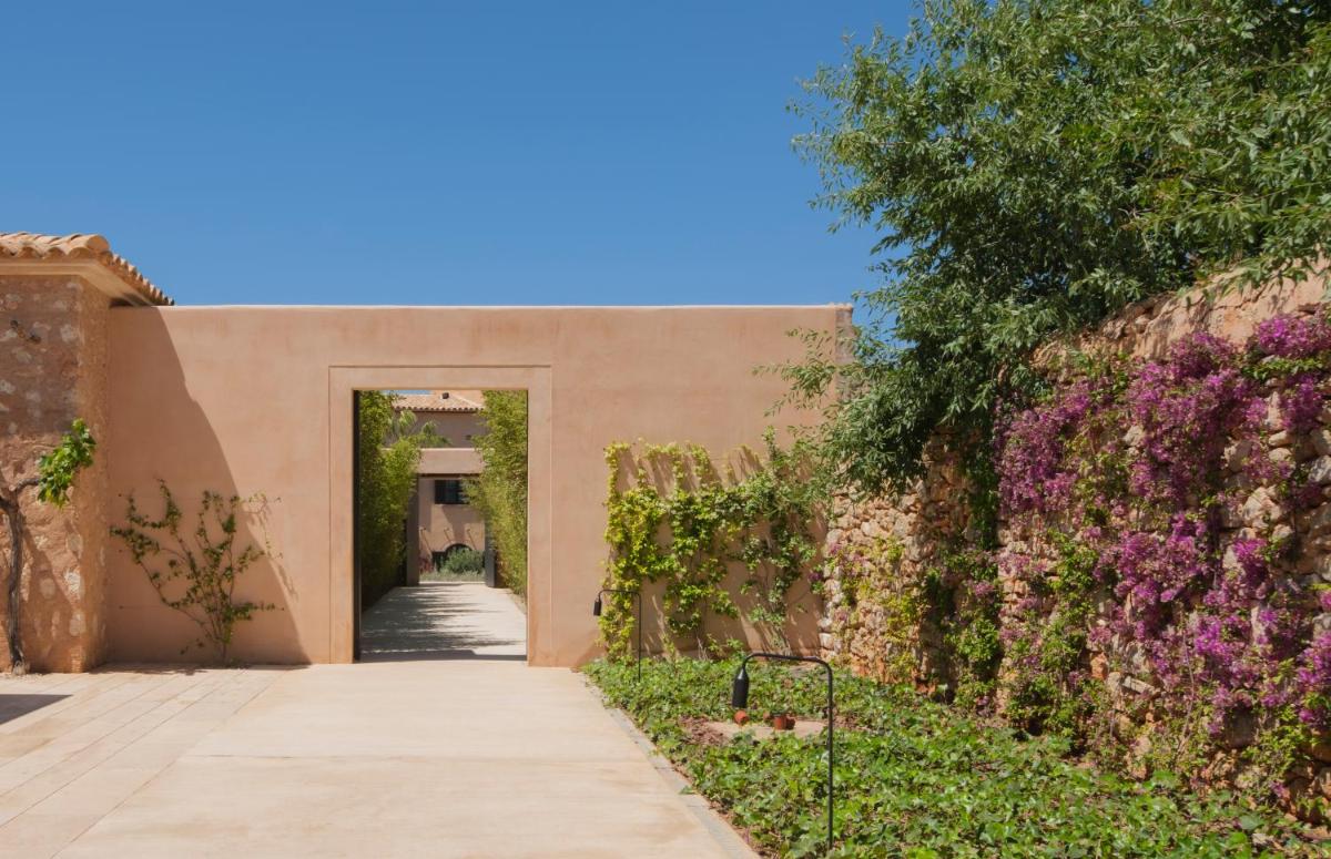 Jardín al aire libre en Can Ferrereta