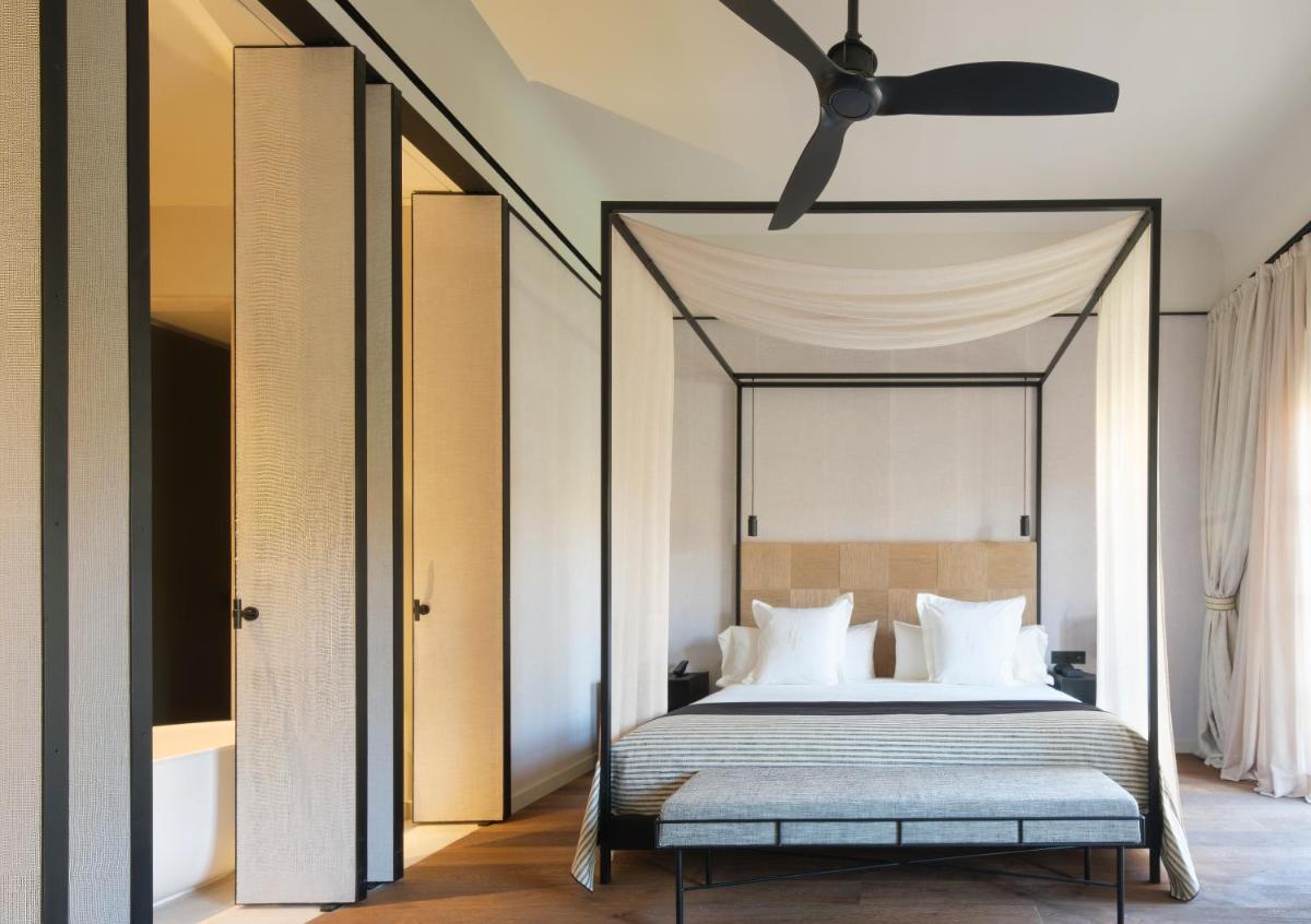 Cama o camas de una habitación en Can Ferrereta