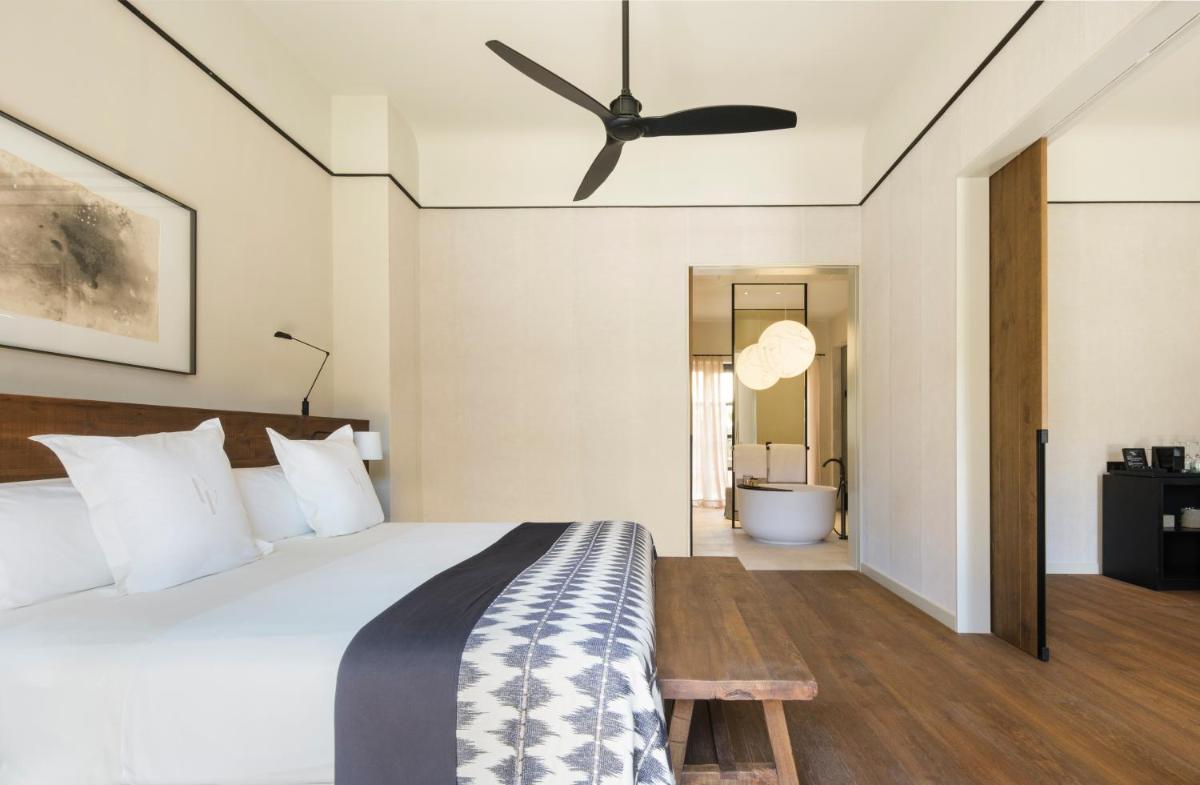 Cama o camas de una habitación en Can Ferrereta
