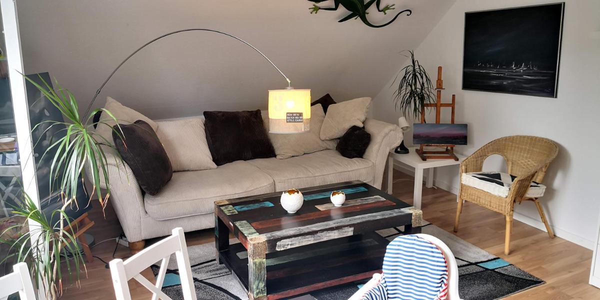 Künstler Ferienwohnung 3 Zimmer Küche Bad zentrale Lage - Housity