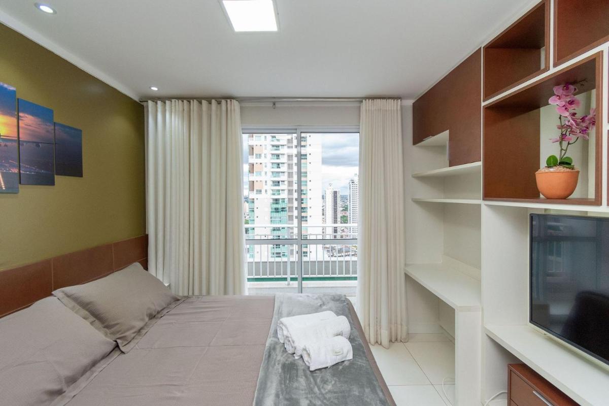WB2105 Lindo Studio com vista para o Parque Vaca Brava - Housity