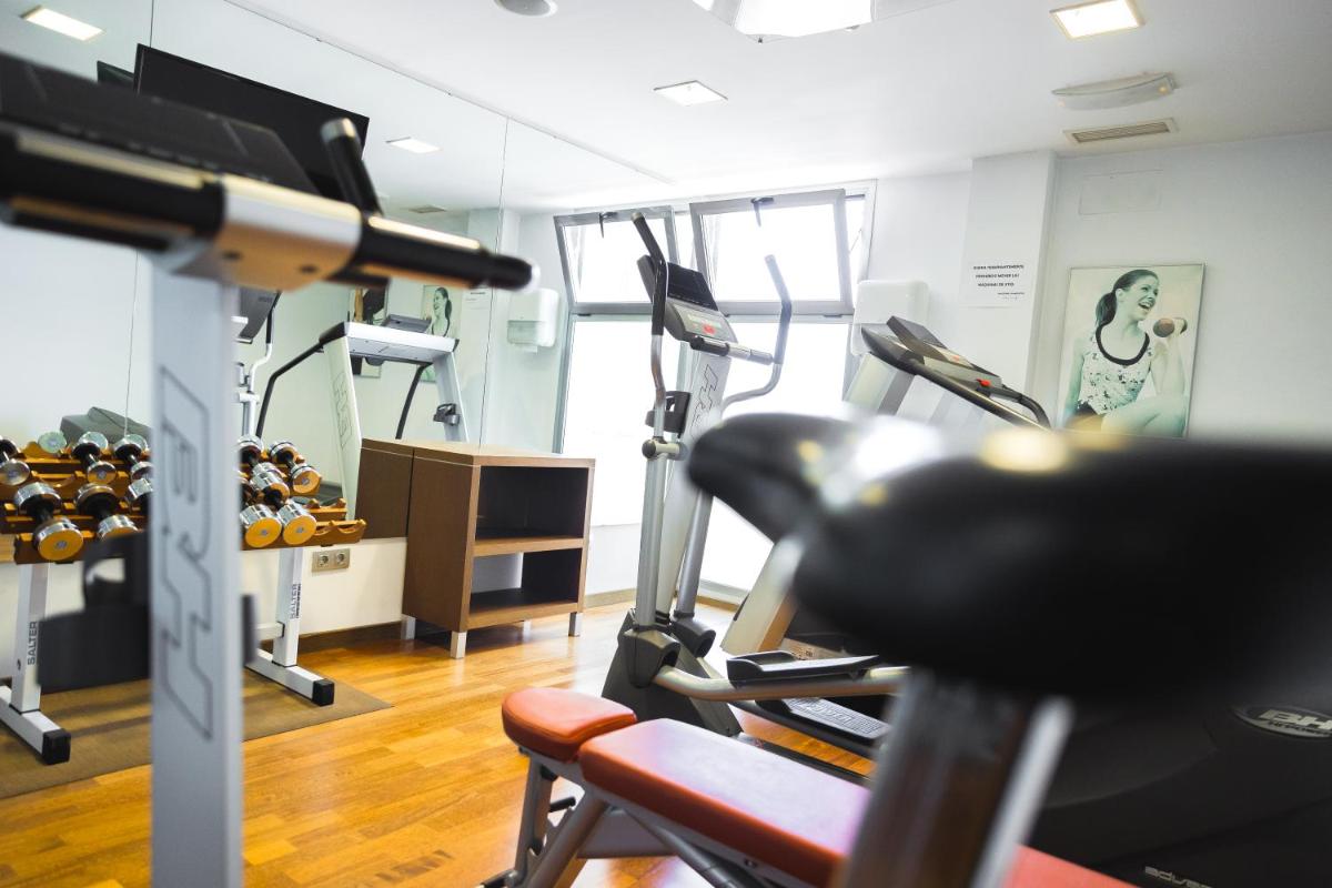 Gimnasio o instalaciones de fitness de Hotel Veracruz Plaza & Spa