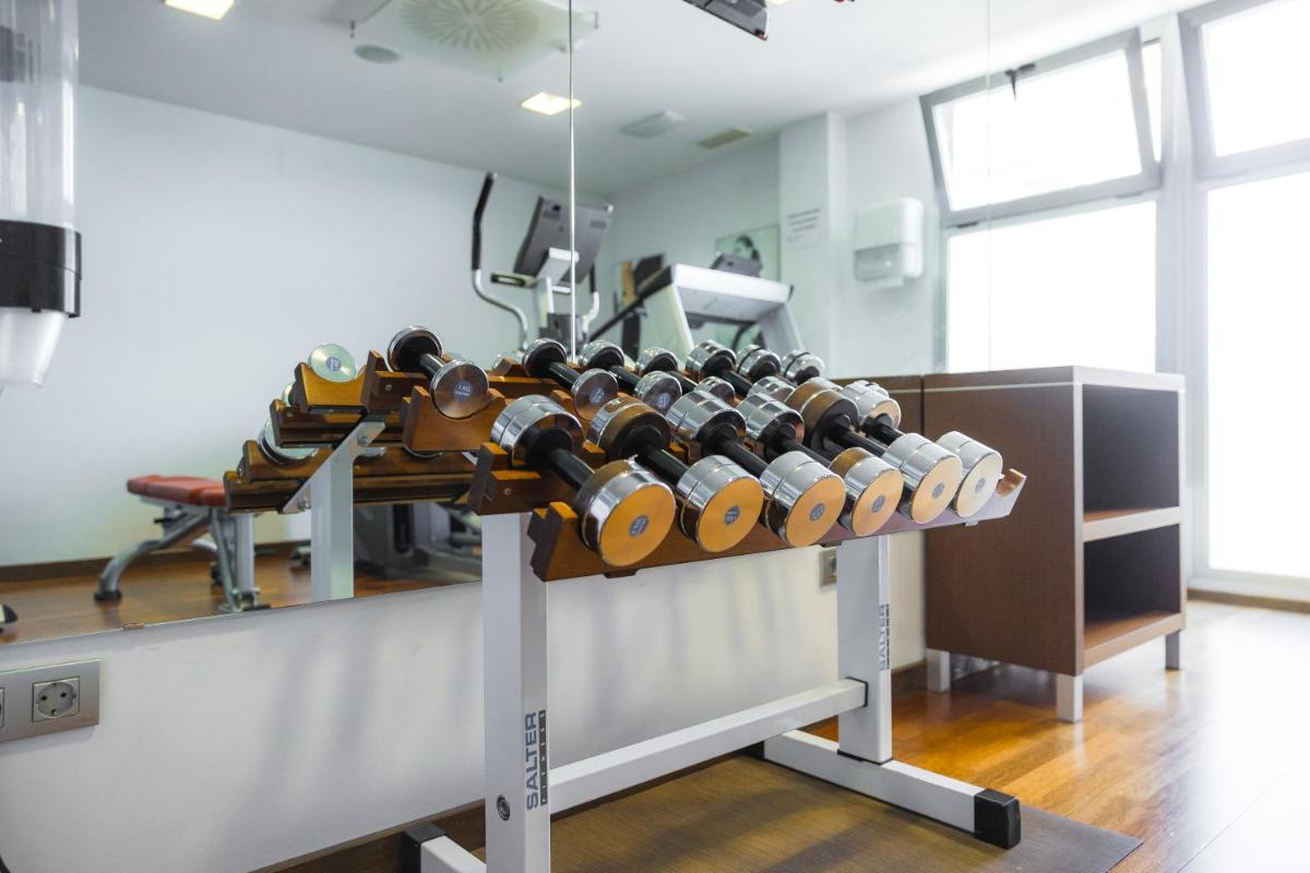 Gimnasio o instalaciones de fitness de Hotel Veracruz Plaza & Spa