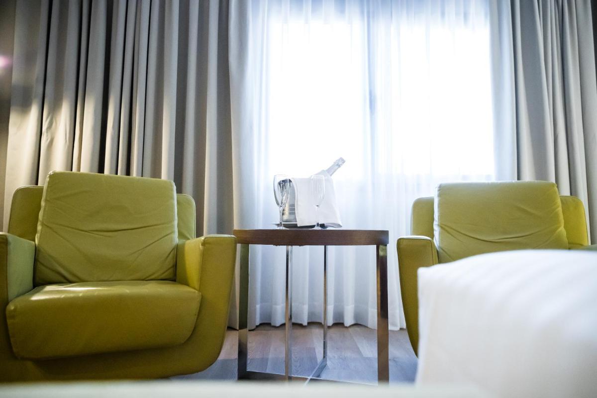 Zona de estar de Hotel Veracruz Plaza & Spa