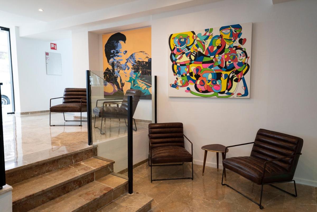 Zona de estar de Hotel Artmadams