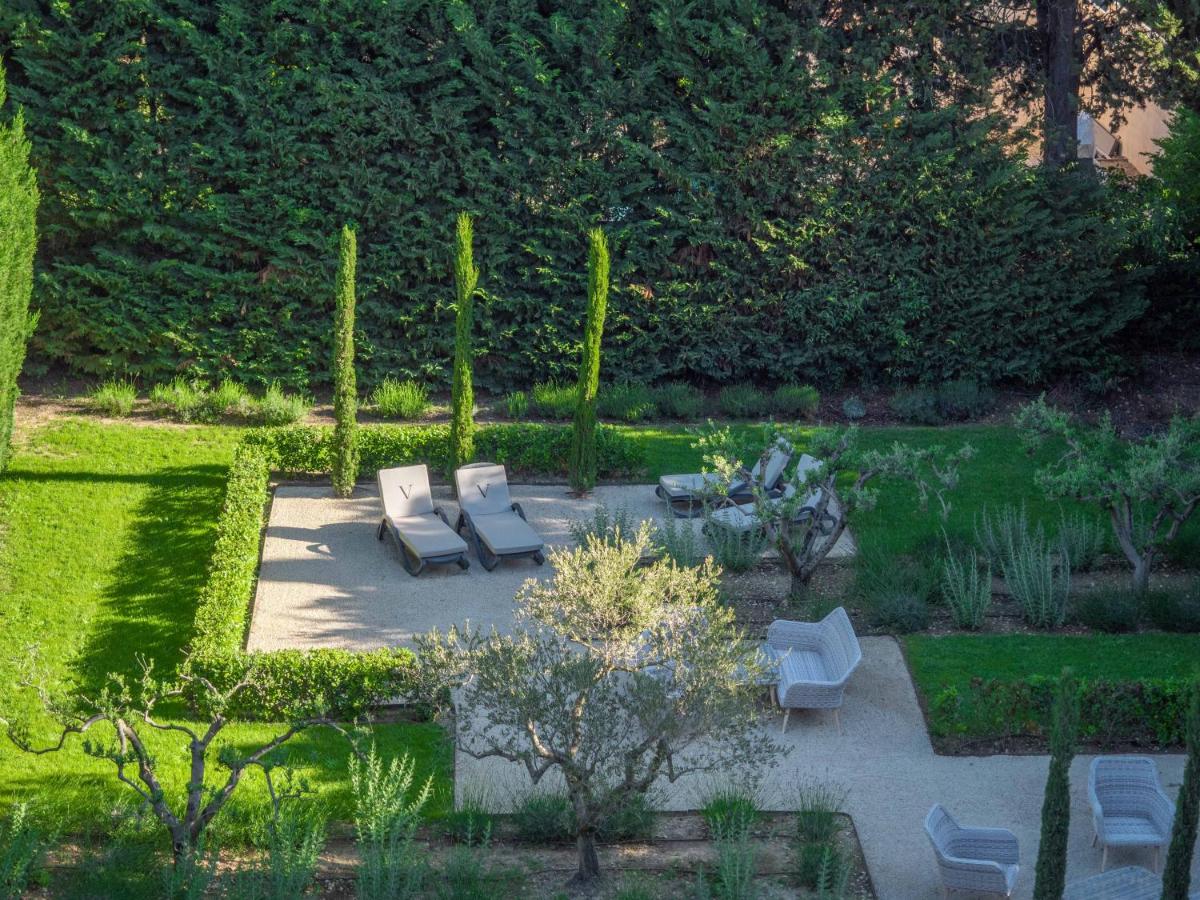 Jardin de l'établissement Le Vallon de Valrugues Hotel Spa & Villas