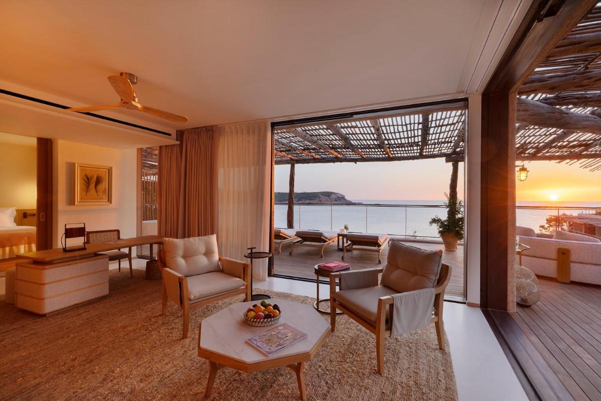 Zona de estar de Six Senses Ibiza