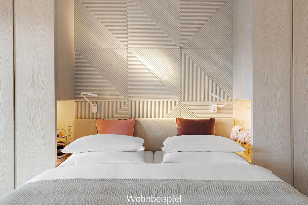 Ein Bett oder Betten in einem Zimmer der Unterkunft Allgäu Sonne