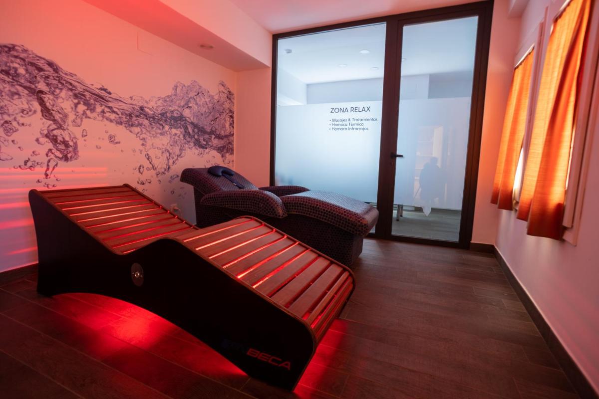 Zona de estar de Hotel Castellote
