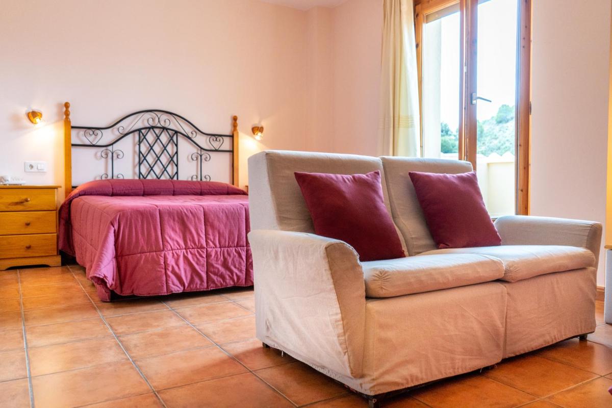 Zona de estar de Hotel Castellote