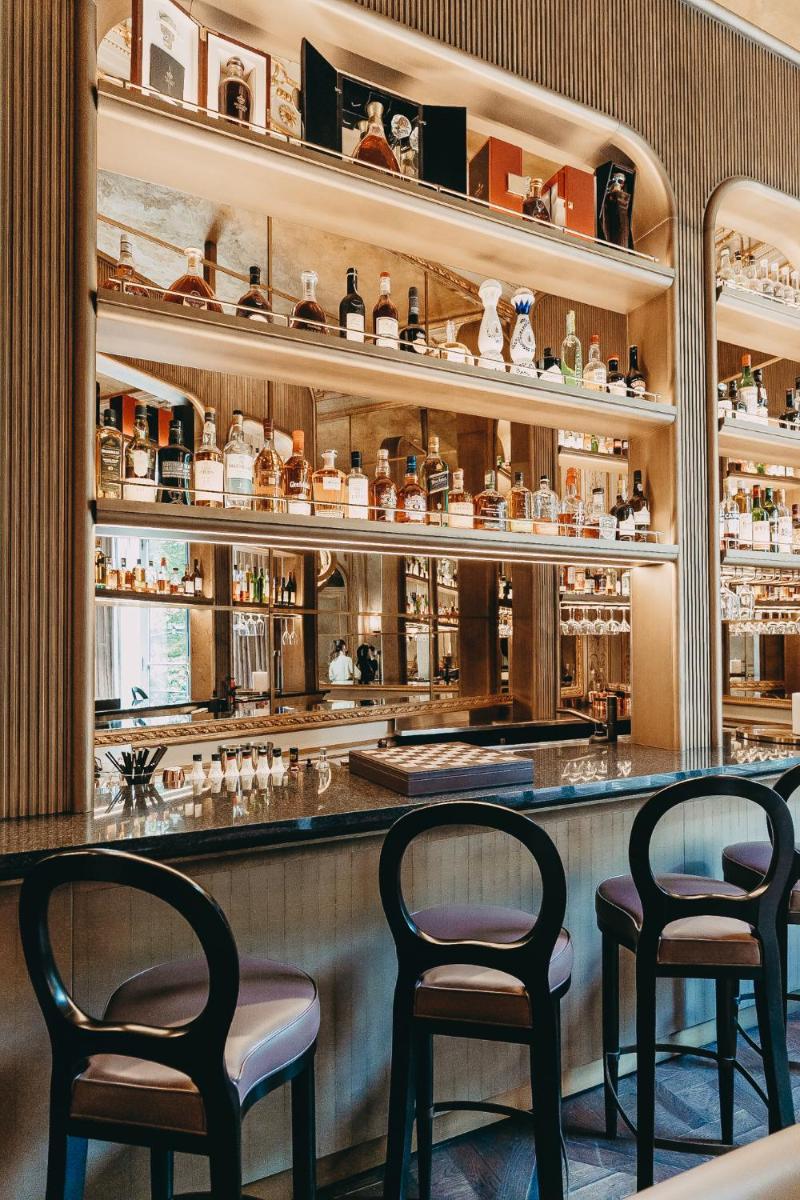 Salon ou bar de l'établissement Maison Villeroy