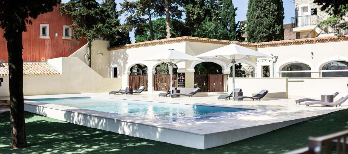 Piscine de l'établissement Château L'Hospitalet Wine Resort Beach & Spa ou située à proximité