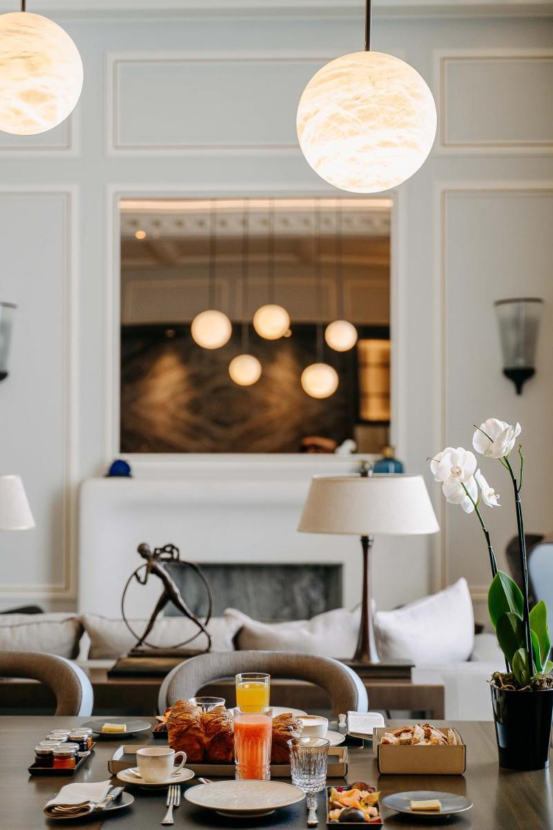 Coin salon dans l'établissement Maison Villeroy